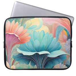 Capa Para Notebook Flora 2 Floral Pastel Caso De Laptop
