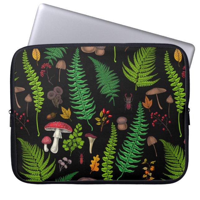 Capa Para Notebook Flora e fauna florestais (Frente)