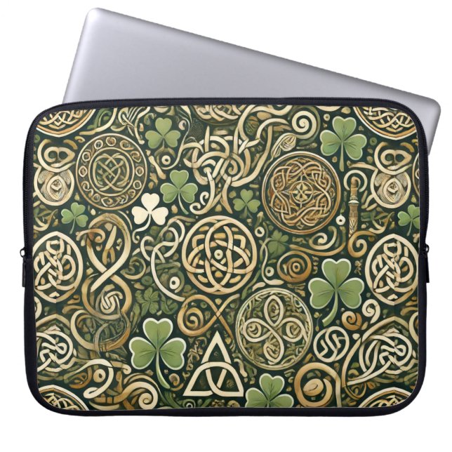 Capa Para Notebook Floração Celta (Frente)