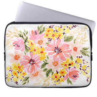 Capa Para Notebook Florais - Buquê Bolsa de laptop