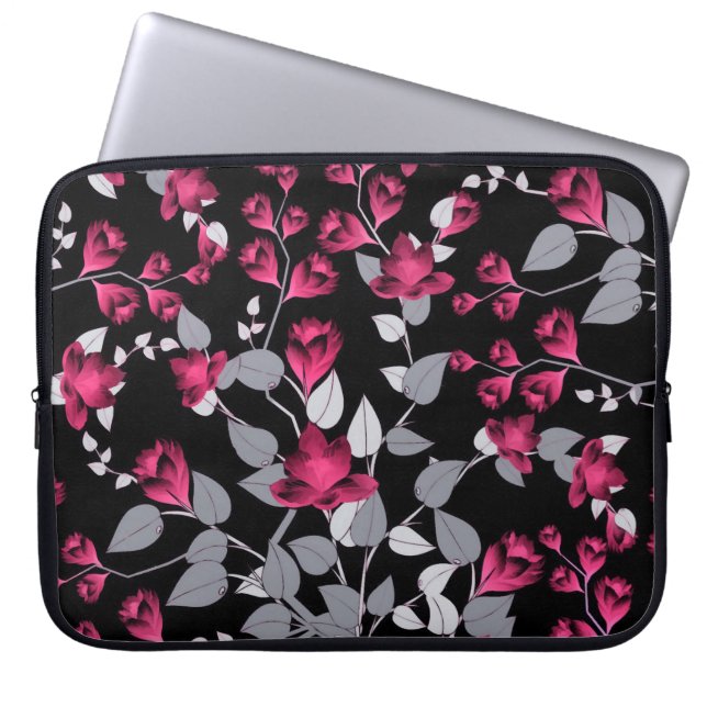 Capa Para Notebook Floral (Frente)