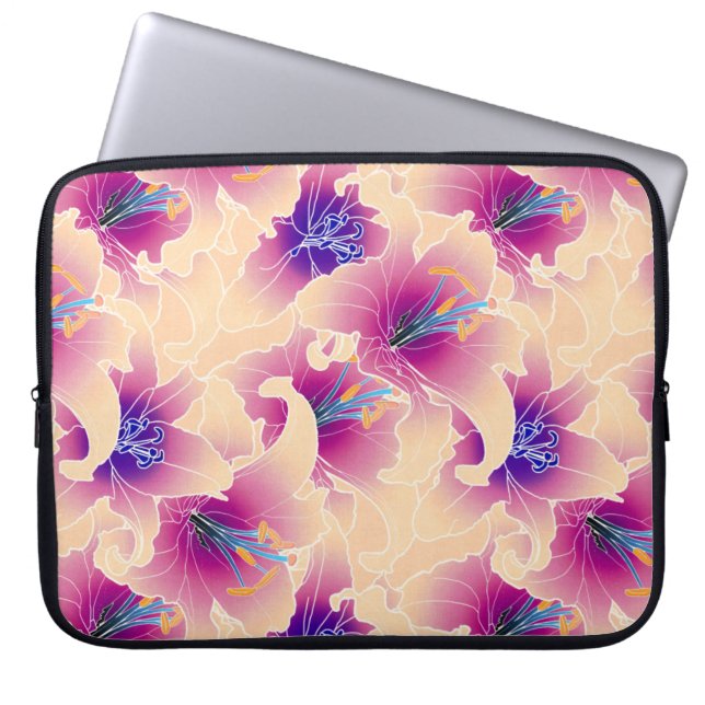 Capa Para Notebook Floral (Frente)