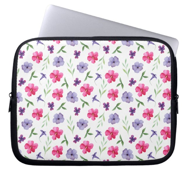 Capa Para Notebook Floral (Frente)