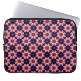 Capa Para Notebook Floral Abstrato Geométrico