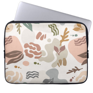 Capa Para Notebook Floral botânico minimal