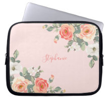 Floral Cor-de-rosa-rosa-pincelado do Rosa de pêsse