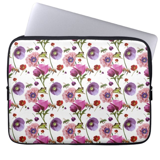 Capa Para Notebook Floral design (Frente)