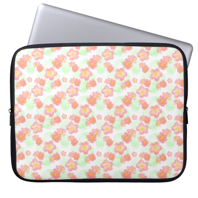 Capa Para Notebook Floral pattern no1 (Frente)