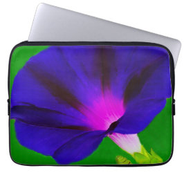 Capa Para Notebook Floral Roxo-Rosa Ardente