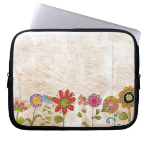 Capa Para Notebook Flores