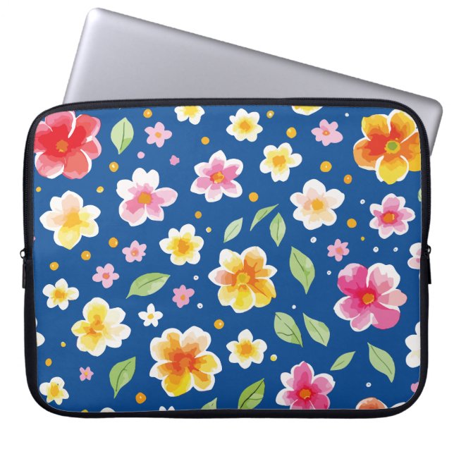 Capa Para Notebook Flores (Frente)