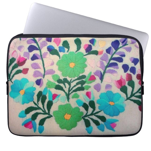 Capa Para Notebook flores (Frente)