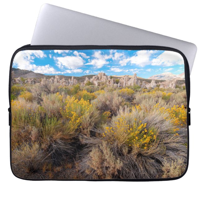 Capa Para Notebook Flores | Blooming Sagebrush California (Frente)
