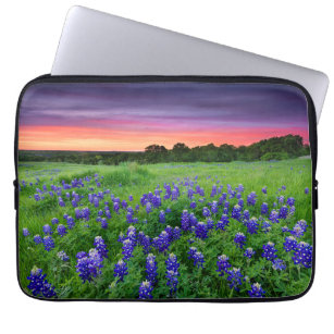 Capa Para Notebook Flores   Bluetooth no Texas Sunset