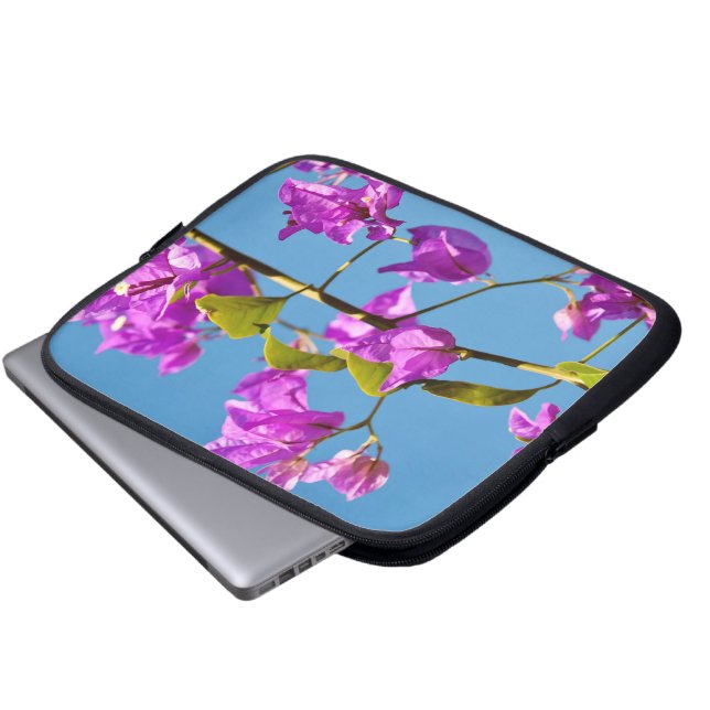 Capa Para Notebook Flores Bougainvillea (Frente Inferior)