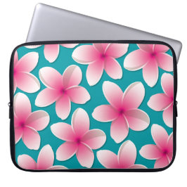 Capa Para Notebook Flores Brilhantes Frangipani/ Plumeria
