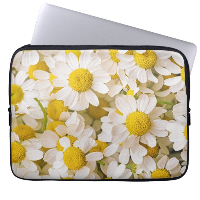 Capa Para Notebook Flores | Bunch of Chamomiles (Frente)