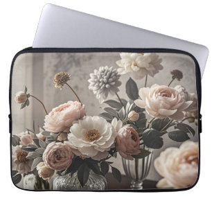 Capa Para Notebook Flores coloridas Flores elegantes inspiradas na sa