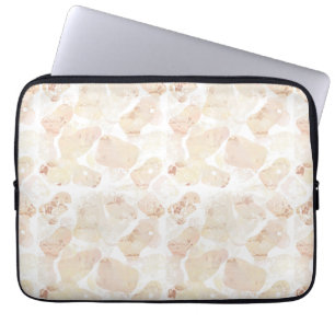 Capa Para Notebook Flores Costeiras Clareadas pelo Sol - Aquarela Abs