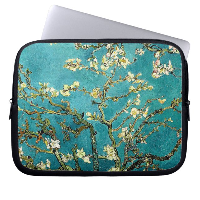 Capa Para Notebook Flores de Amendoeira de Van Gogh Impressionismo Cl (Frente)