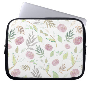 Capa Para Notebook Flores de Aquarelas Festivas 1