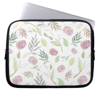 Capa Para Notebook Flores de Aquarelas Festivas 1