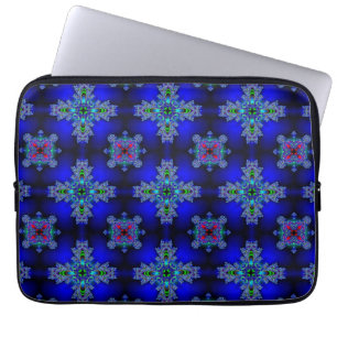 Capa Para Notebook Flores de Artdeco no Estilo Retroativo