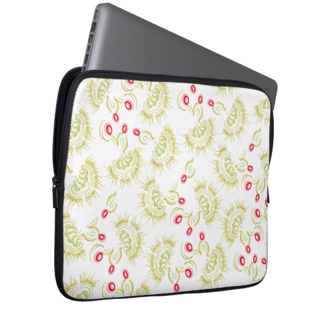 Capa Para Notebook Flores de cactos (Frente Esquerda)