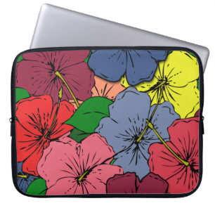 Capa Para Notebook Flores de Hibisco #8