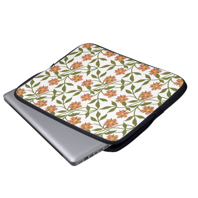 CAPA PARA NOTEBOOK FLORES DE LARANJA (Frente Inferior)