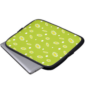 Capa Para Notebook Flores de Margarida Estrelas do Prado