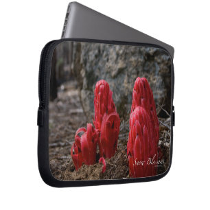Capa Para Notebook Flores de Neve