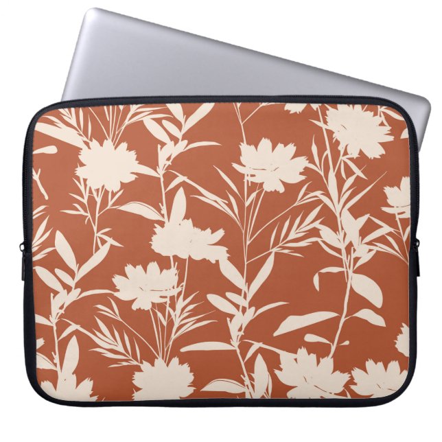 Capa Para Notebook Flores de prados de prados retrorreflectores padrã (Frente)