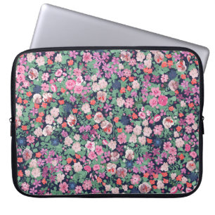 Capa Para Notebook Flores de primavera design. Padrão floral sem cost