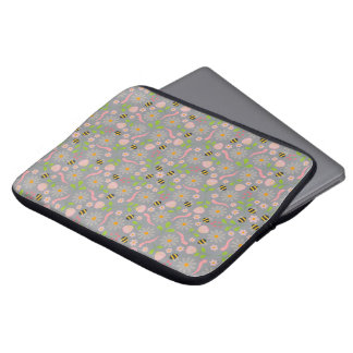 Capa Para Notebook Flores e criaturas inspiradas na natureza