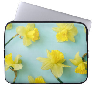 Capa Para Notebook Flores   Espadins amarelos