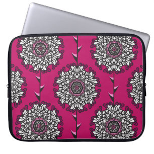 Capa Para Notebook Flores Gráficas Florais Sem Semente Rosa