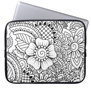 Capa Para Notebook Flores inspiradas