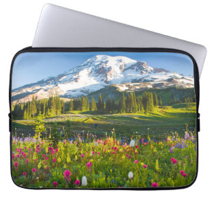 Capa Para Notebook Flores   Mt. Rainier Wildflower