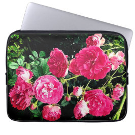 Capa Para Notebook Flores rosa