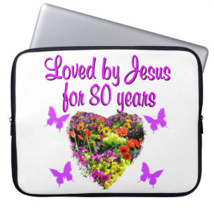 CAPA PARA NOTEBOOK FLORES SELVAGENS DE PURPLE AMADAS POR JESUS POR 80