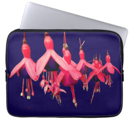 Capa Para Notebook Flores vermelhas