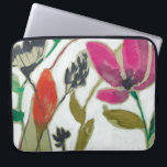 Capa Para Notebook Flores Vivas<br><div class="desc">Vivid Flowers II de Jennifer Goldberger. Coleção de flores individuais numa paleta de cores vívidas.</div>