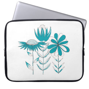 Capa Para Notebook Flores Whimsical