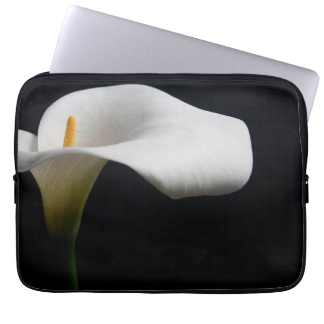 Capa Para Notebook Flores | White Calla Lily (Frente)