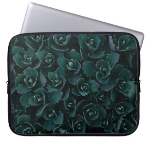 Capa Para Notebook FLORESTA DA PETAL DE cinza EM LUXO
