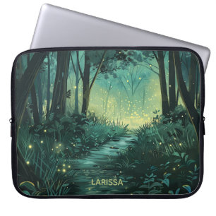 Capa Para Notebook Floresta de Luz Fada Personalizada