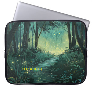 Capa Para Notebook Floresta de Luz Fada Personalizada
