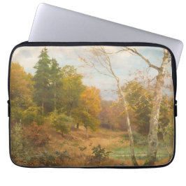 Capa Para Notebook Floresta do outono - Heinrich Böhmer