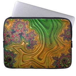 Capa Para Notebook Floresta Fractal